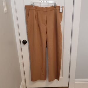 Abercrombie & Fitch Sloane Tailored Pants – Tan – Size 35 – NWT